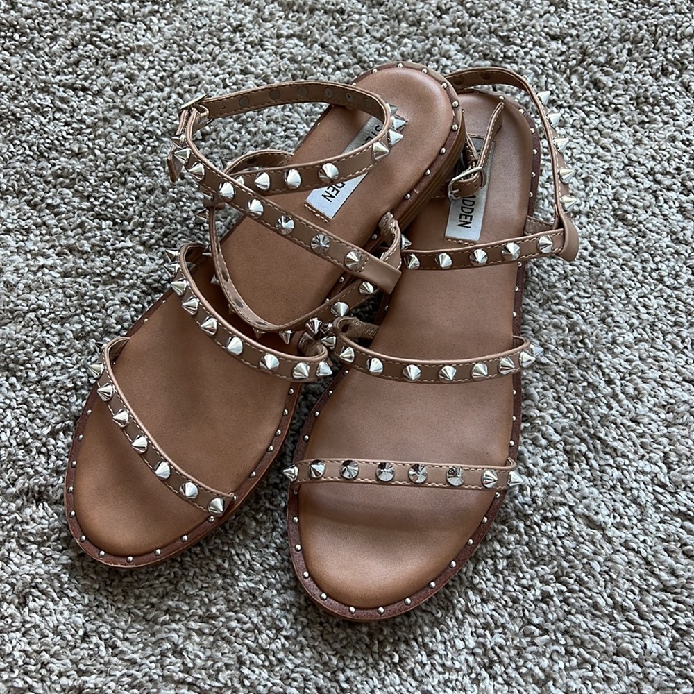 Steve Madden Transport Studded Strappy Sandals